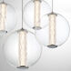 Atomo LED 25.75 inch Chrome Chandelier Ceiling Light
