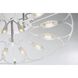 Rotolo LED Chrome Wall Sconce Wall Light, Medium