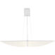 Seraph LED 10.75 inch White Chandelier Ceiling Light