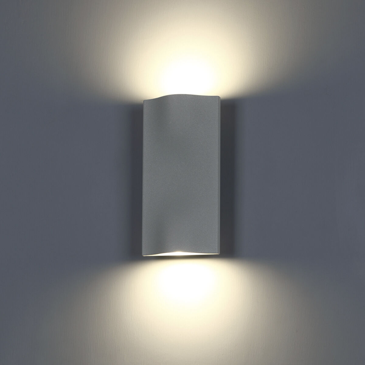 Haven LED 10 inch Marine Grey Outdoor Wall Mount