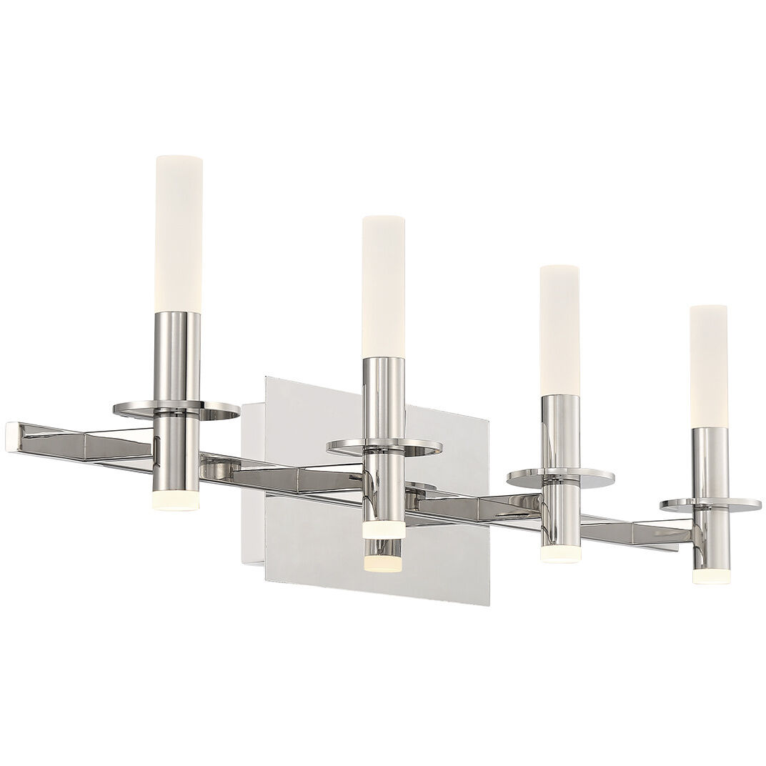 Torna LED 35.5 inch Polished Nickel Vanity Light Wall Light