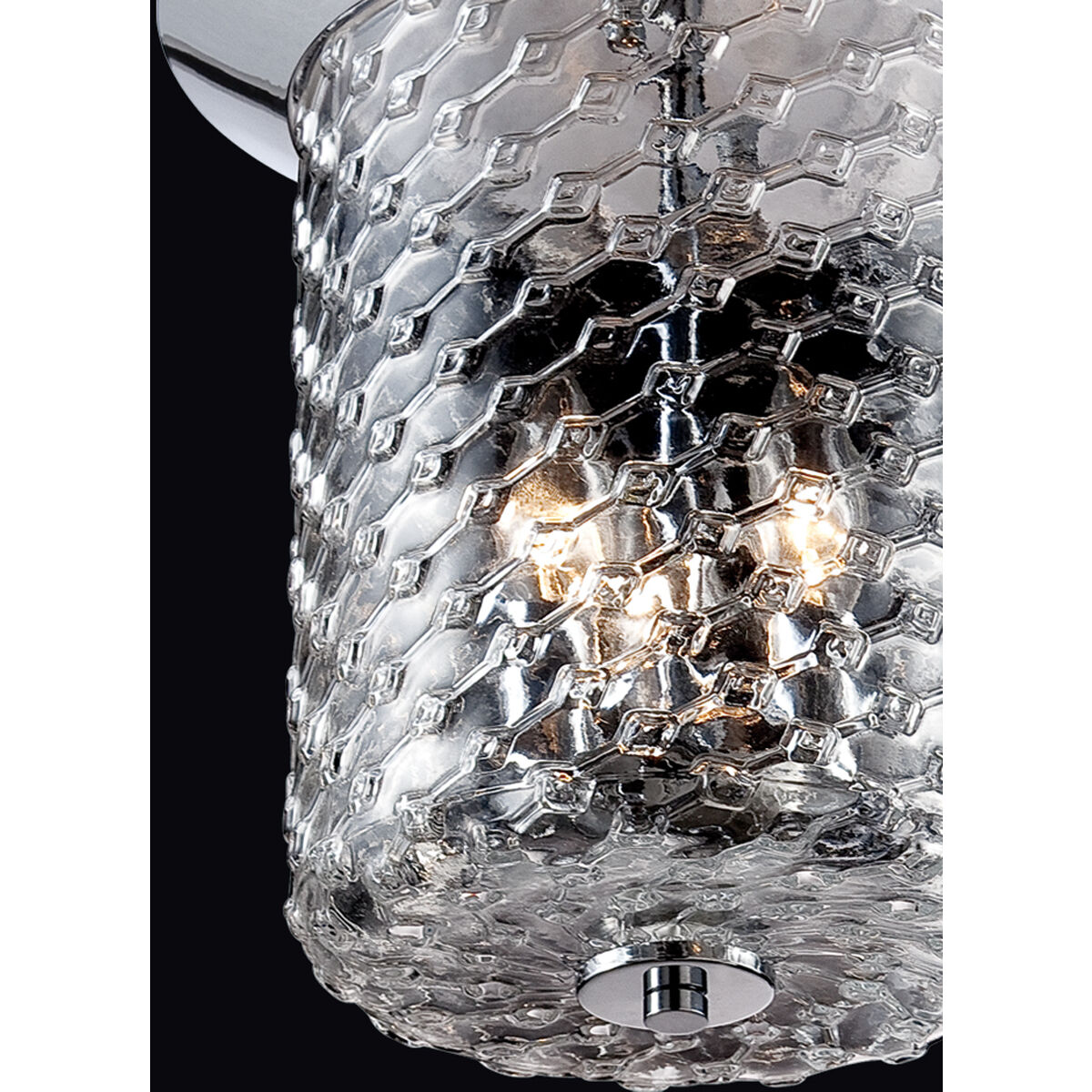 Elli 3 Light 11 inch Chrome Flush Mount Ceiling Light