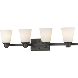 Kayla 4 Light 30.38 inch Bathroom Vanity Light