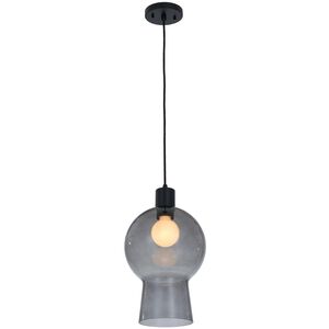 Cores 1 Light 9 inch Matte Black Pendant Ceiling Light