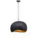 Baleia 3 Light 24 inch Black Chandelier Ceiling Light