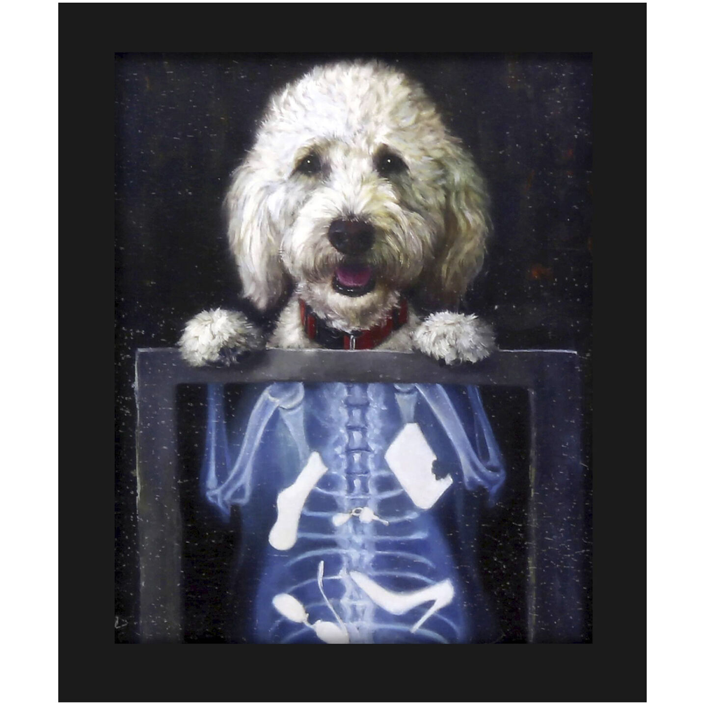 Animals 11 X 9 inch Non-Glass Framed Art, Propac