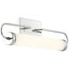 Tellie LED 25.25 inch Chrome Vanity Light Wall Light