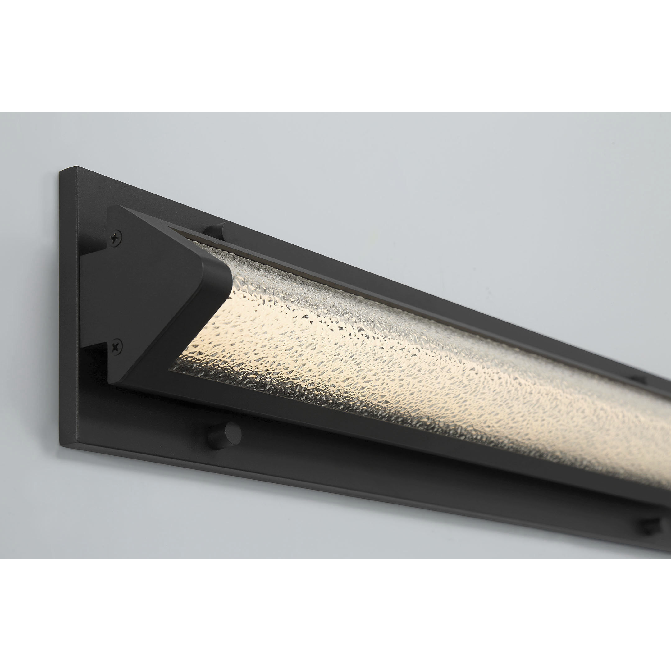 Hy50 LED 24.63 inch Sand Black Outdoor Wall Sconce