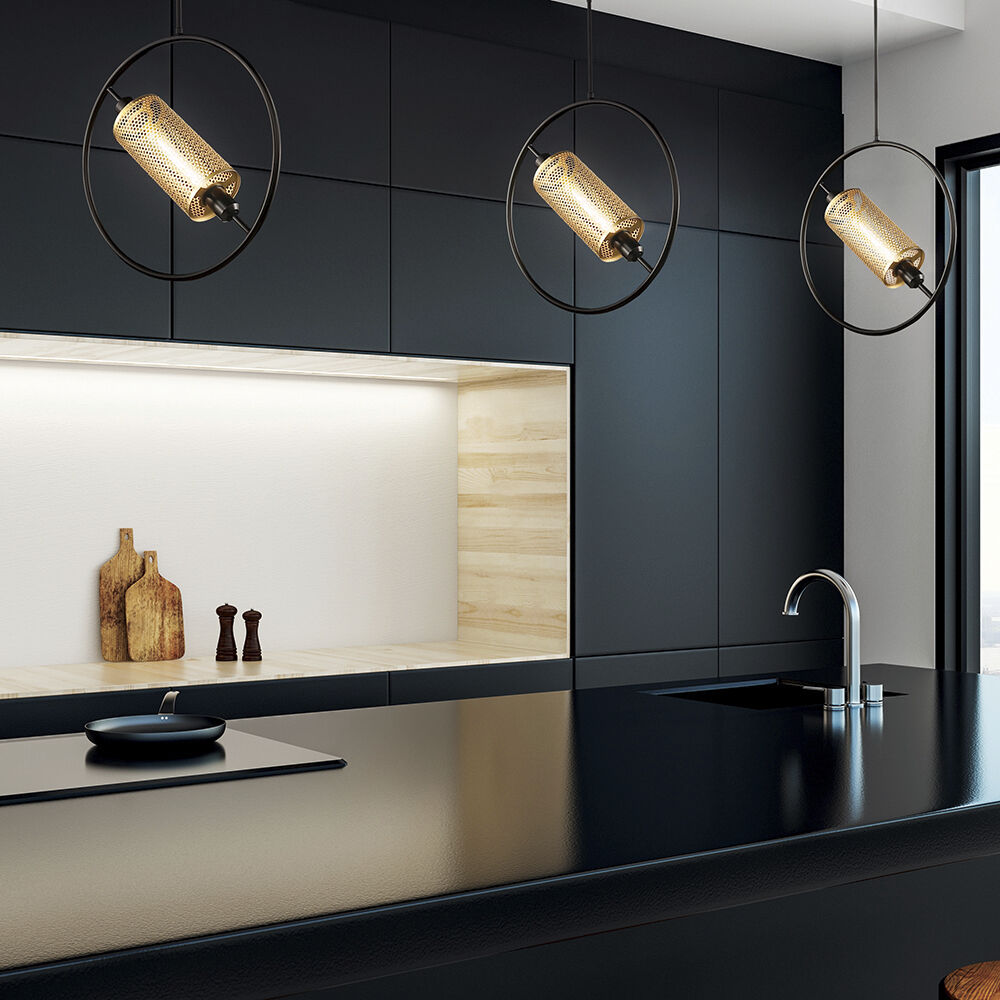 Seamore 1 Light 5 inch Black Pendant Ceiling Light, Small