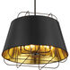 Tura 6 Light 24 inch Brass Pendant Ceiling Light