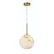 Kepler LED 12 inch Gold Pendant Ceiling Light