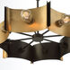 Metallo 8 Light 30 inch Bronze Chandelier Ceiling Light