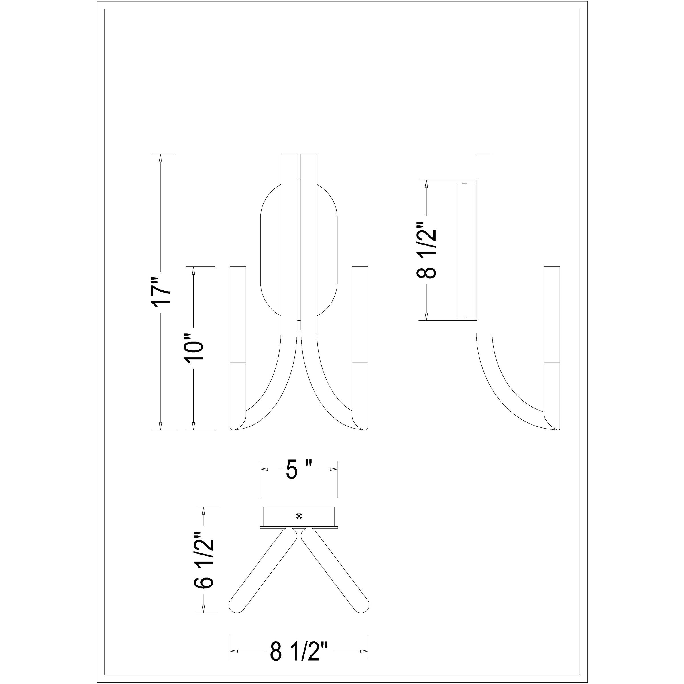 Olette Wall Sconce Wall Light in Gold