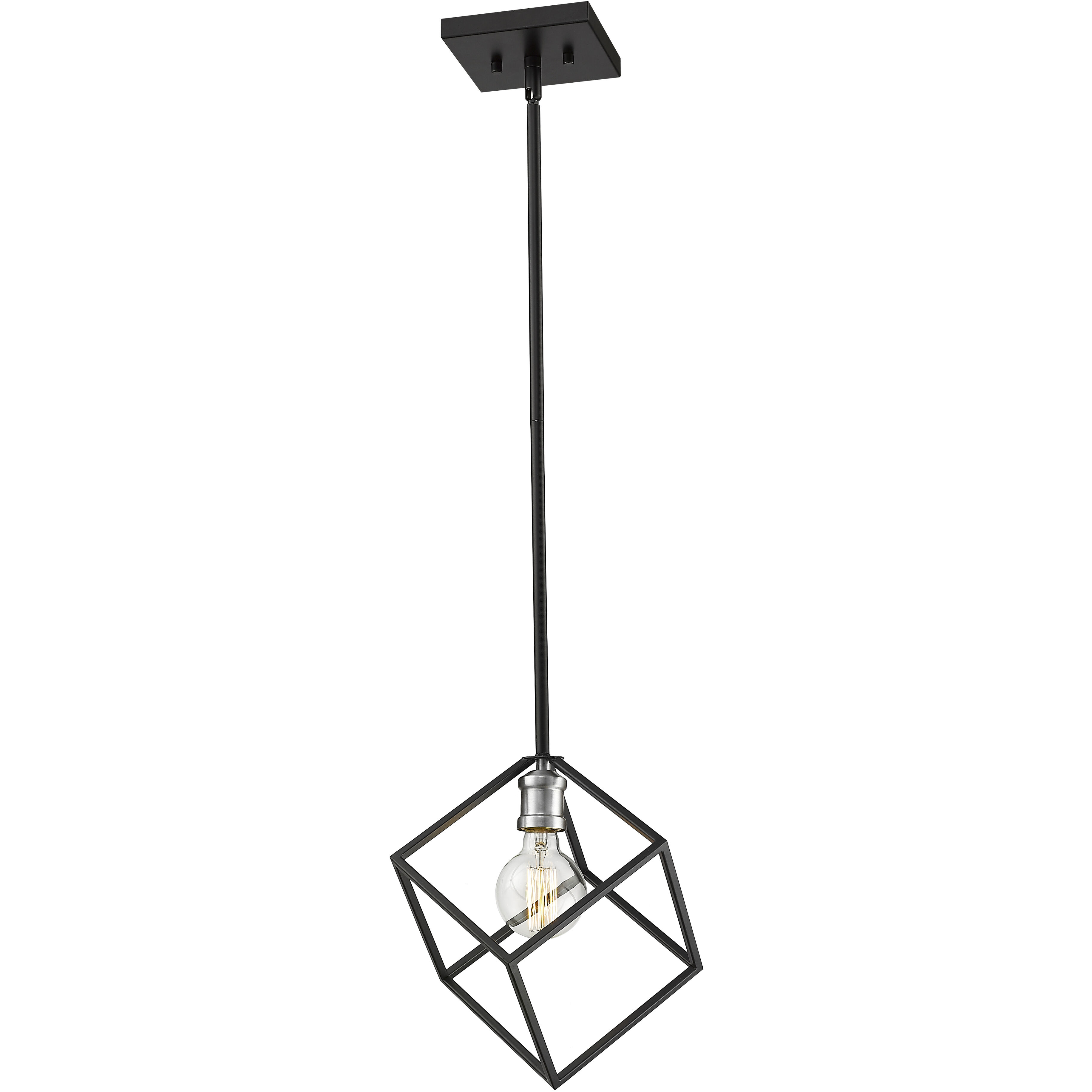 Vertical 1 Light 11.25 inch Pendant