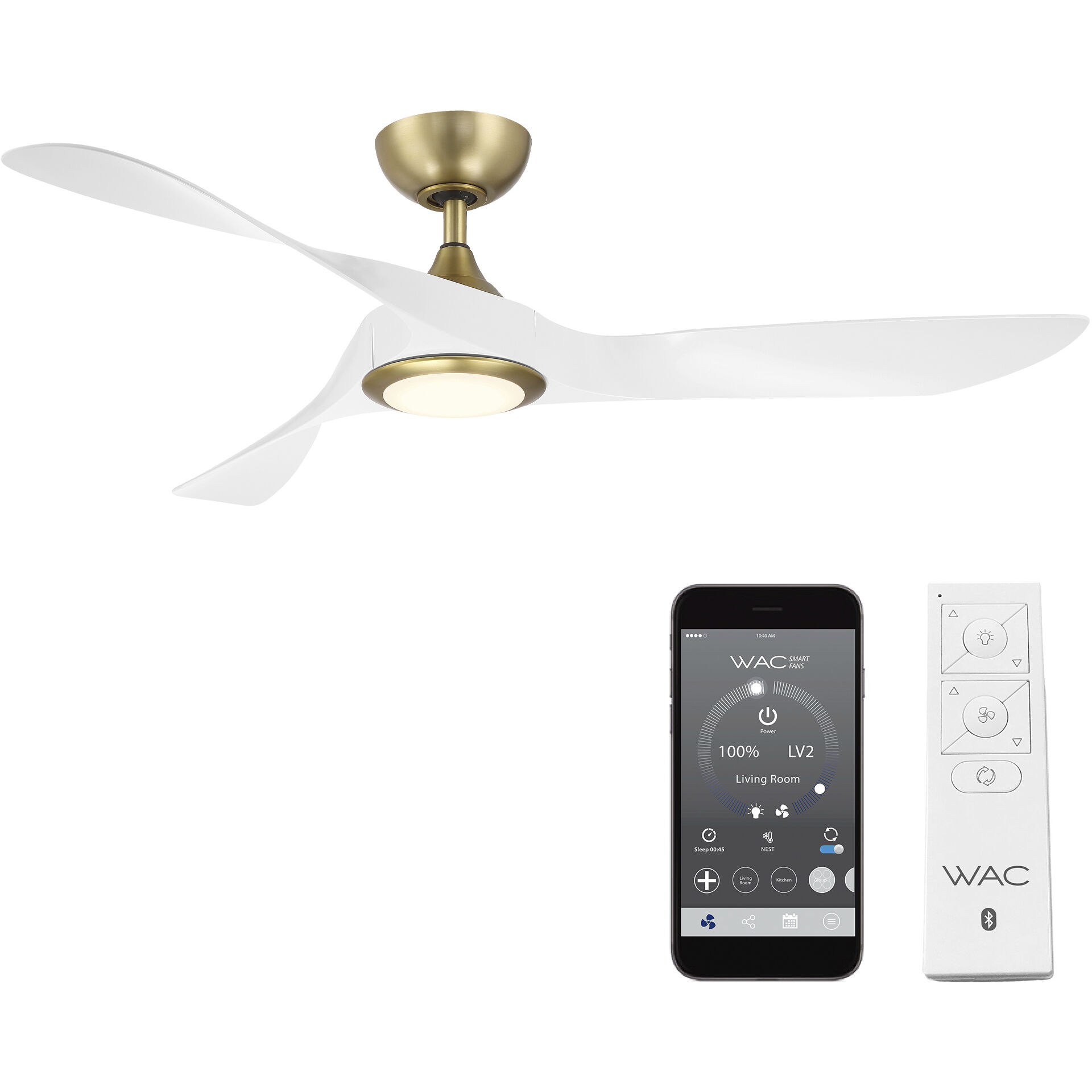 Swirl 54.00 inch Indoor Ceiling Fan