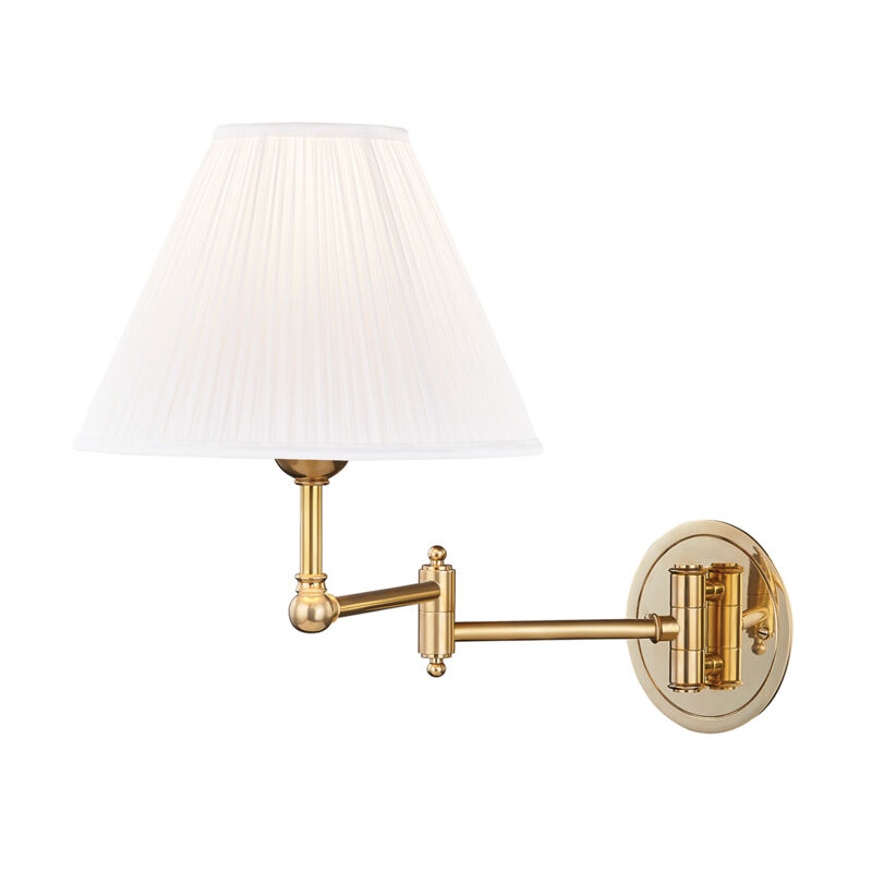 Signature No.1 1 Light 10.00 inch Swing Arm Light/Wall Lamp
