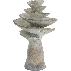 Cement 10 X 6.3 inch Candle Holder