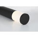 Signal 7 watt Black Outdoor Bollard