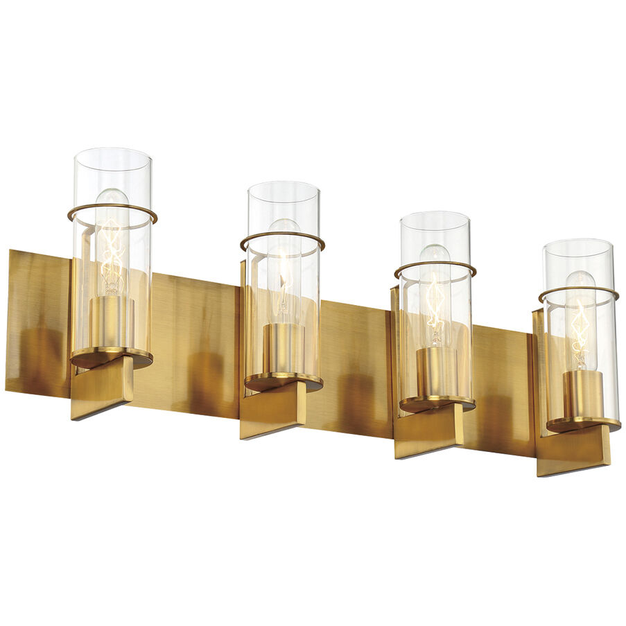 Pista LED 26 inch Black Vanity Light Wall Light