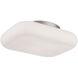 Alma LED 11 inch Satin Nickel Flush Mount Ceiling Light
