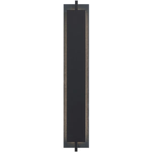 Tribek 1 Light 32 inch Black Outdoor Wall Sconce