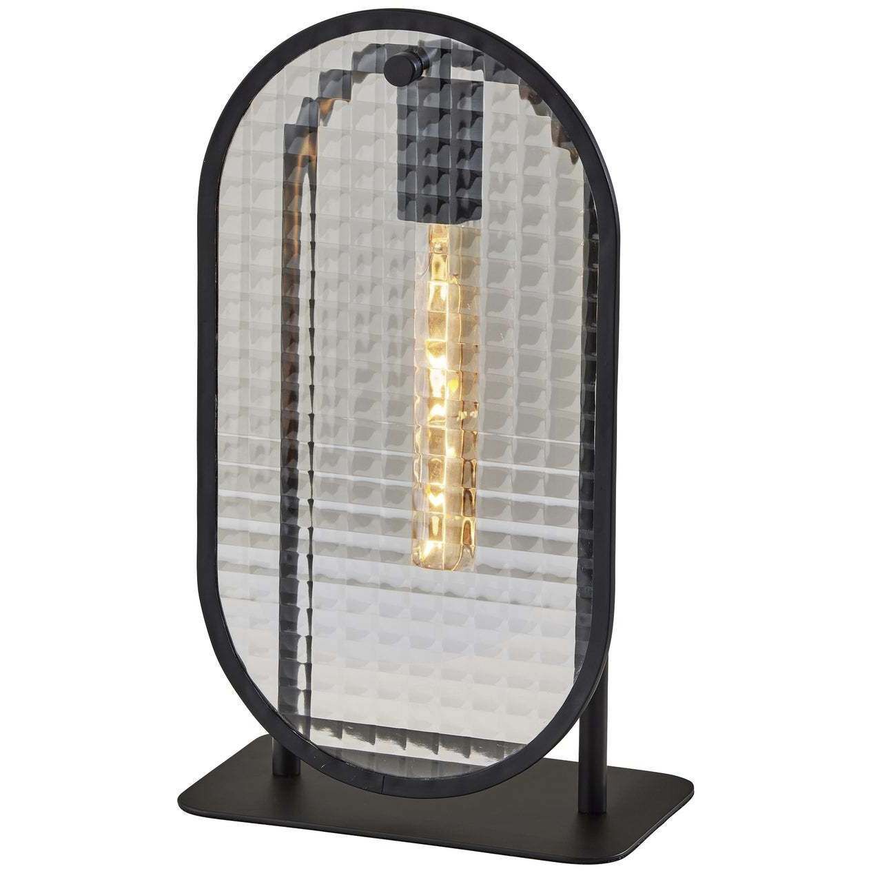 Landon 16.38 inch 75 watt Black Table Lantern Lamp Portable Light