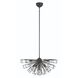 Dendelio 9 Light 22.5 inch Black Chandelier Ceiling Light