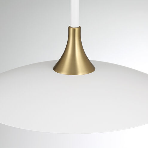 Welsh LED 18 inch White Pendant Ceiling Light