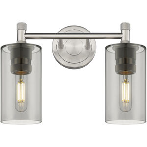 Downtown Urban Crown Point 2 Light 13.88 inch Bathroom Vanity Light