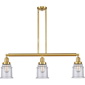 Franklin Restoration Canton 3 Light 38.50 inch Island Light