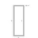 Odessa 60 X 21 inch Mirror LED Mirror