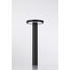 Perch 10 watt Black Outdoor Bollard