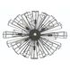 Dendelio 9 Light 22.5 inch Black Chandelier Ceiling Light