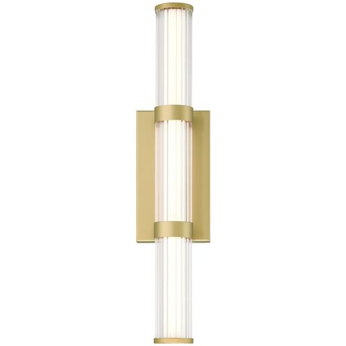 Fayton 1 Light 21 inch Gold Outdoor Wall Sconce