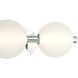 Palmas 4 Light 30 inch Polished Nickel Vanity Light Wall Light
