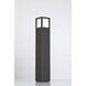 Beacon 9 watt Black Outdoor Bollard