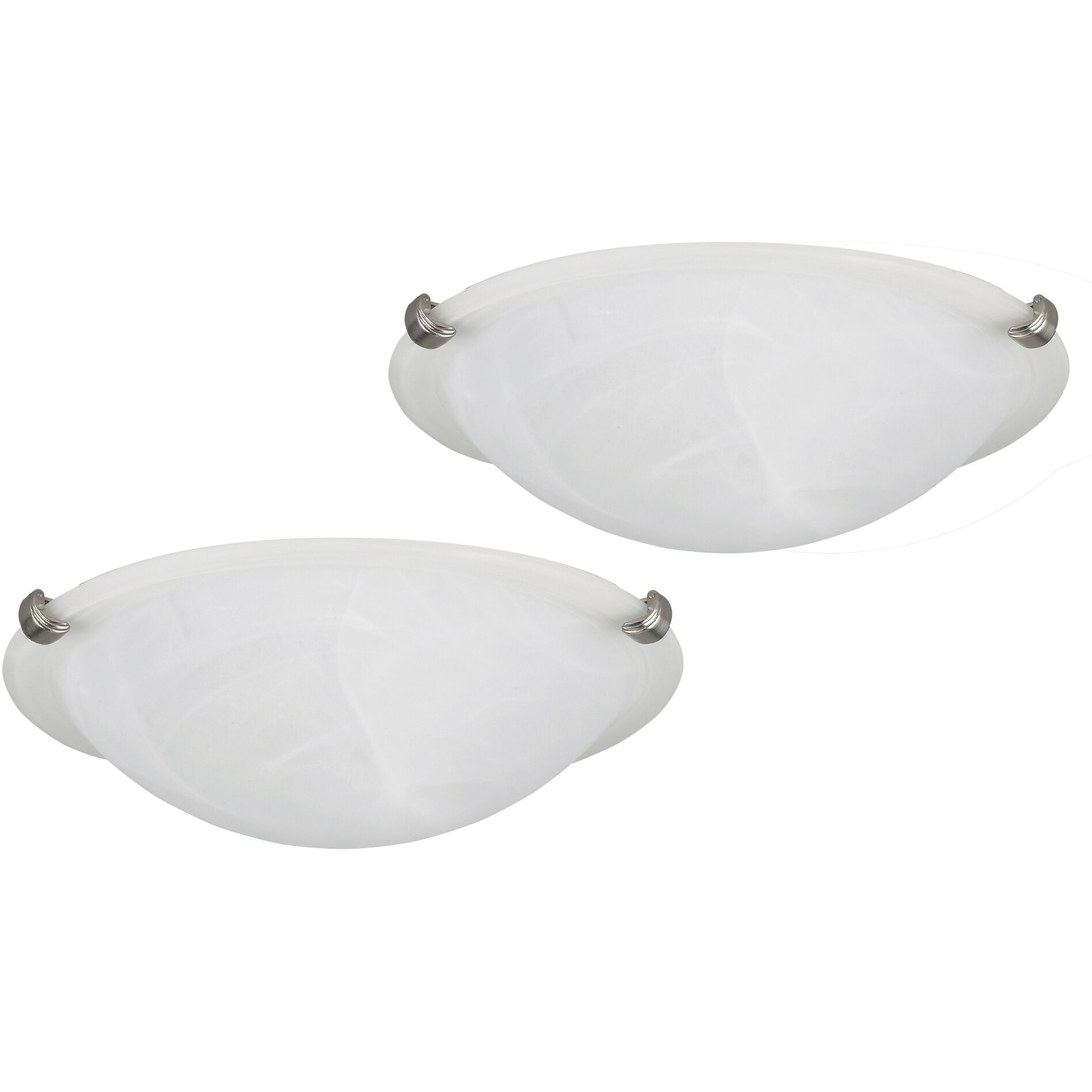 Madison 2 Light 12 inch Brushed Pewter Flush Mount Ceiling Light