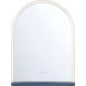 Serin 24 X 1 inch Midnight Navy Mirror Accessory