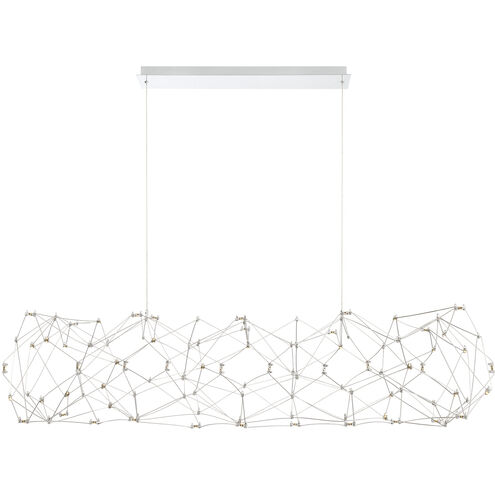 Leonardell LED 21.75 inch Chrome Chandelier Ceiling Light