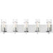 Pista LED 33.75 inch Chrome Vanity Light Wall Light