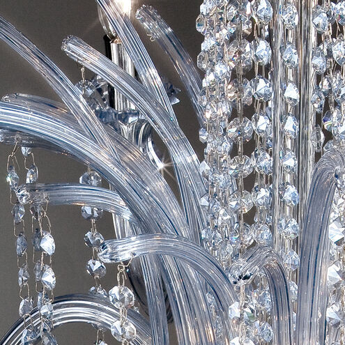 Nava 3 Light 23 inch Chrome Chandelier Ceiling Light