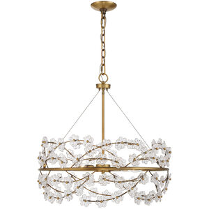 Camille 5 Light 24 inch Warm Brass Chandelier Ceiling Light