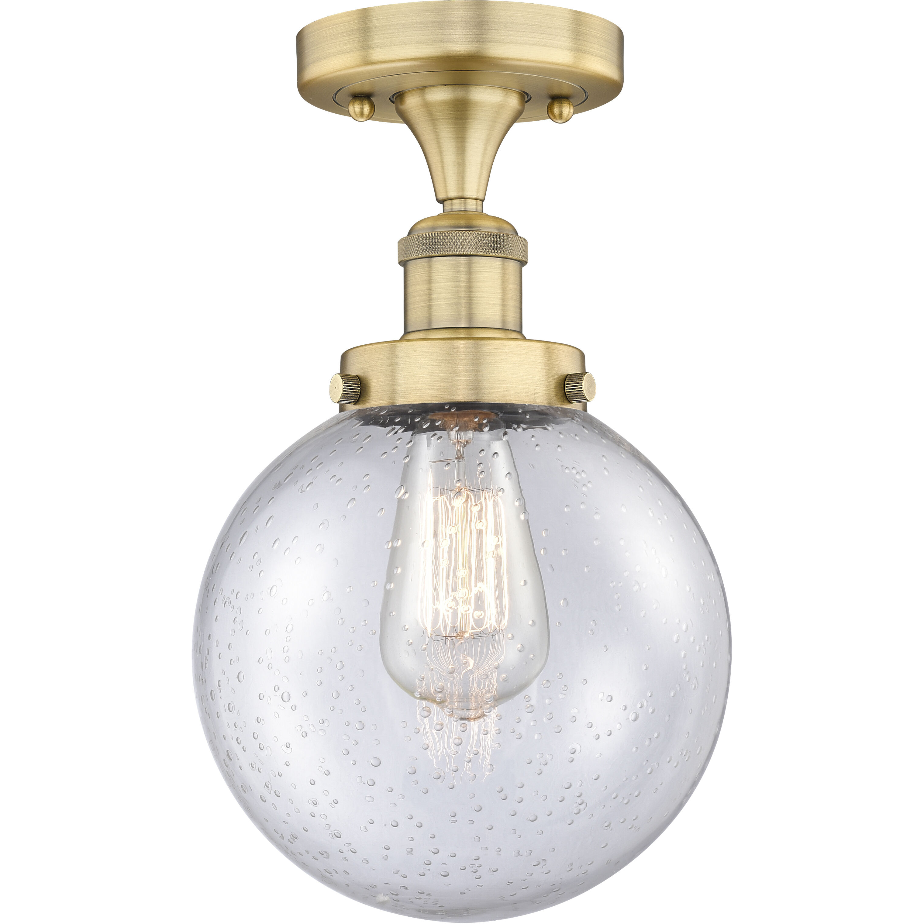 Beacon 1 Light 8.00 inch Semi-Flush Mount