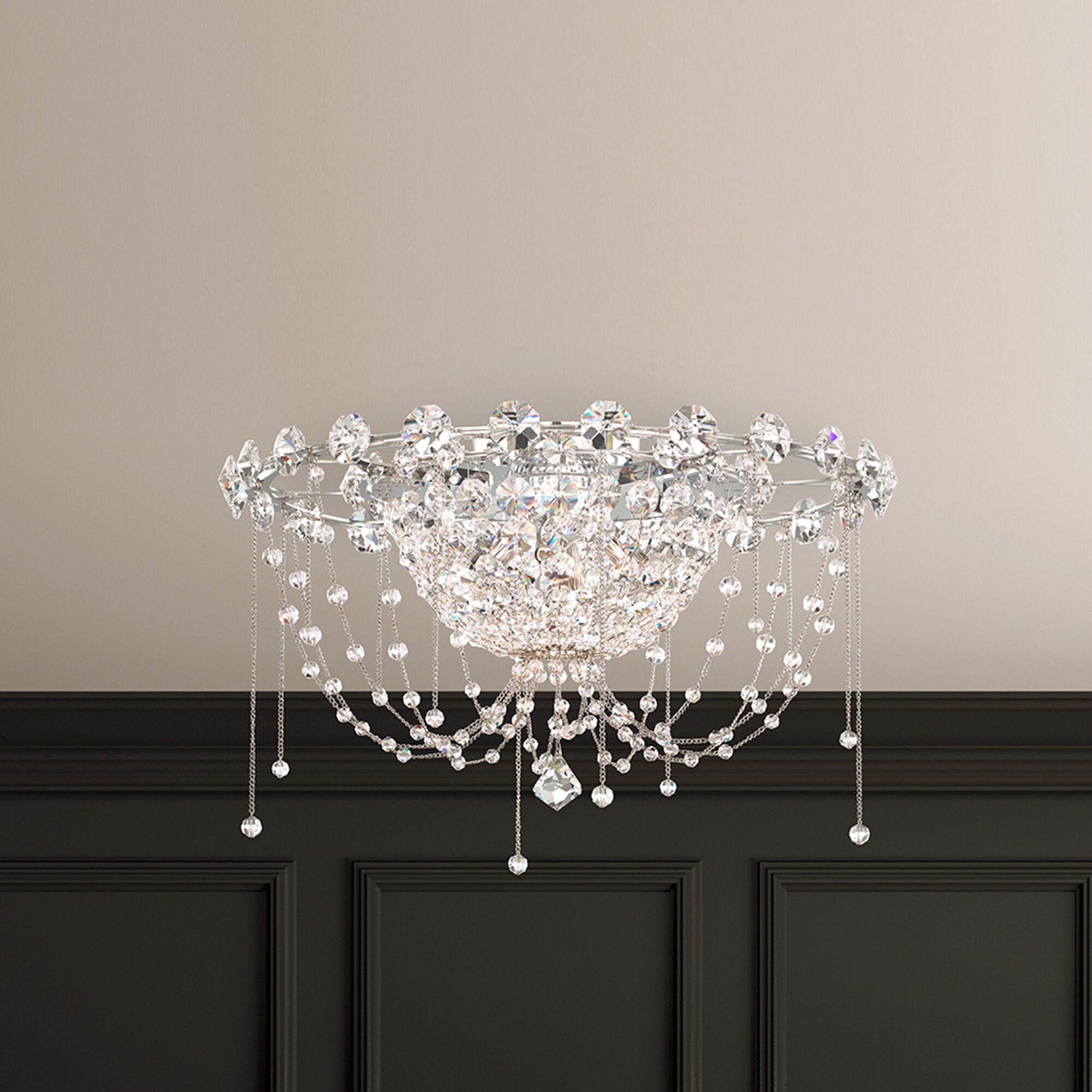 Chrysalita 4 Light 18.50 inch Flush Mount