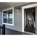 Greyson 1 Light 7.5 inch Brass and Black Outdoor Pendant