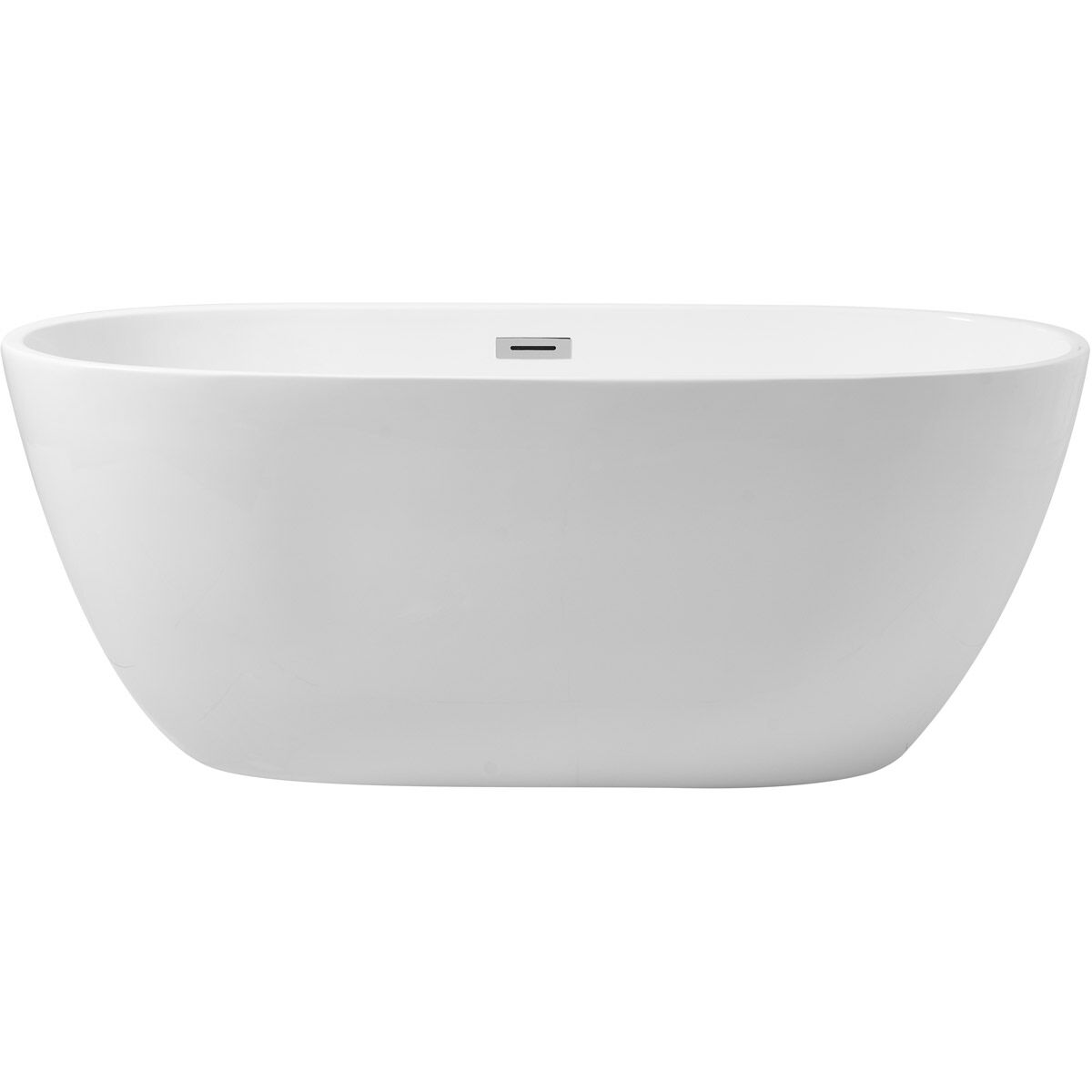 Allegra Glossy White Bathtub