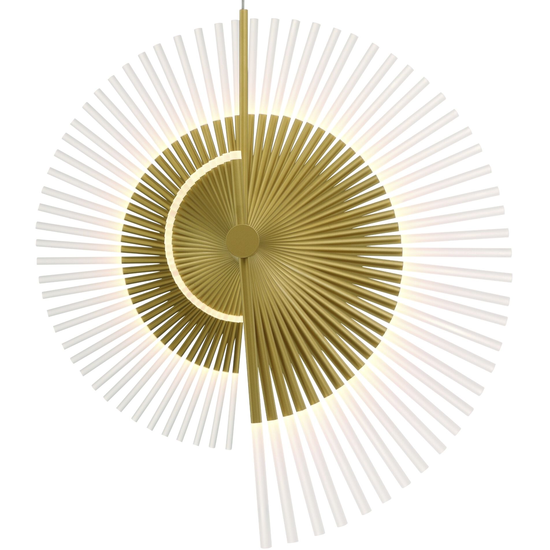 Voltik 72 Light 29 inch Gold Chandelier Ceiling Light