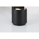 Armour 8 watt Black Outdoor Bollard