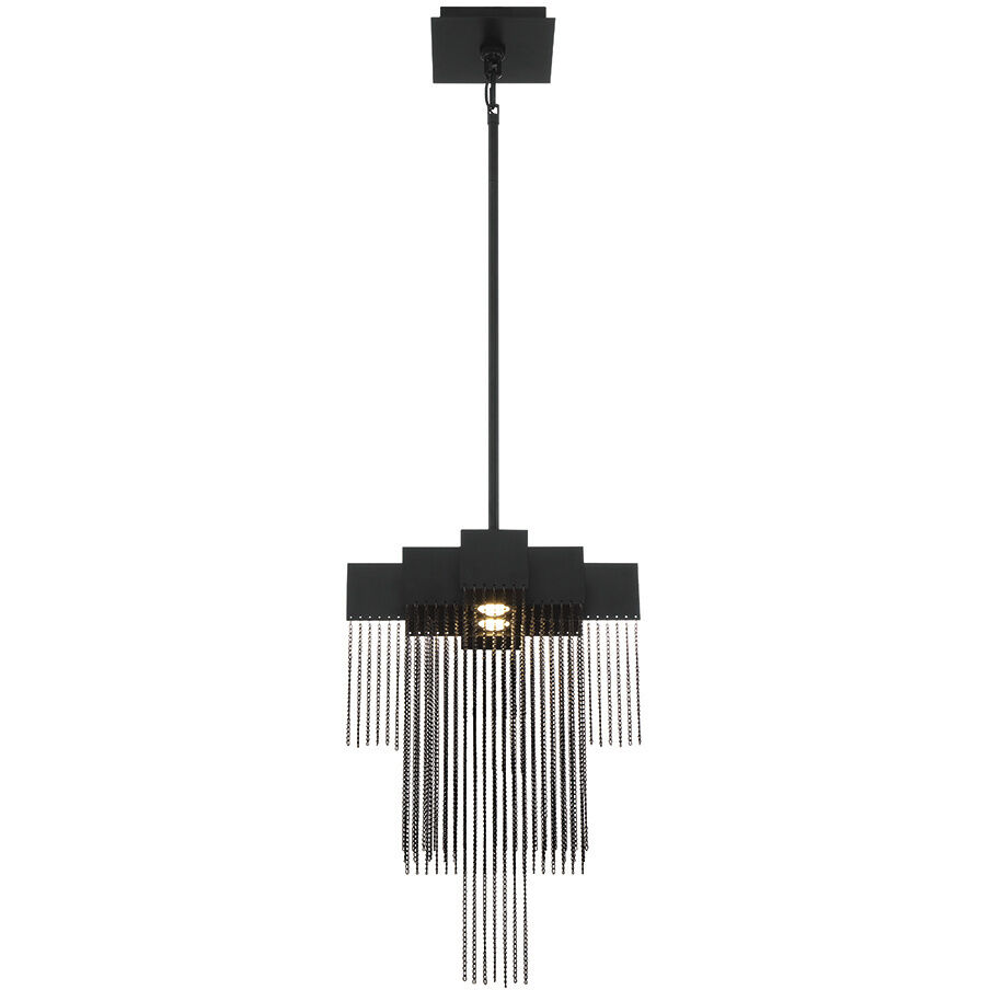 Bloomfield LED 8 inch Black Pendant Ceiling Light