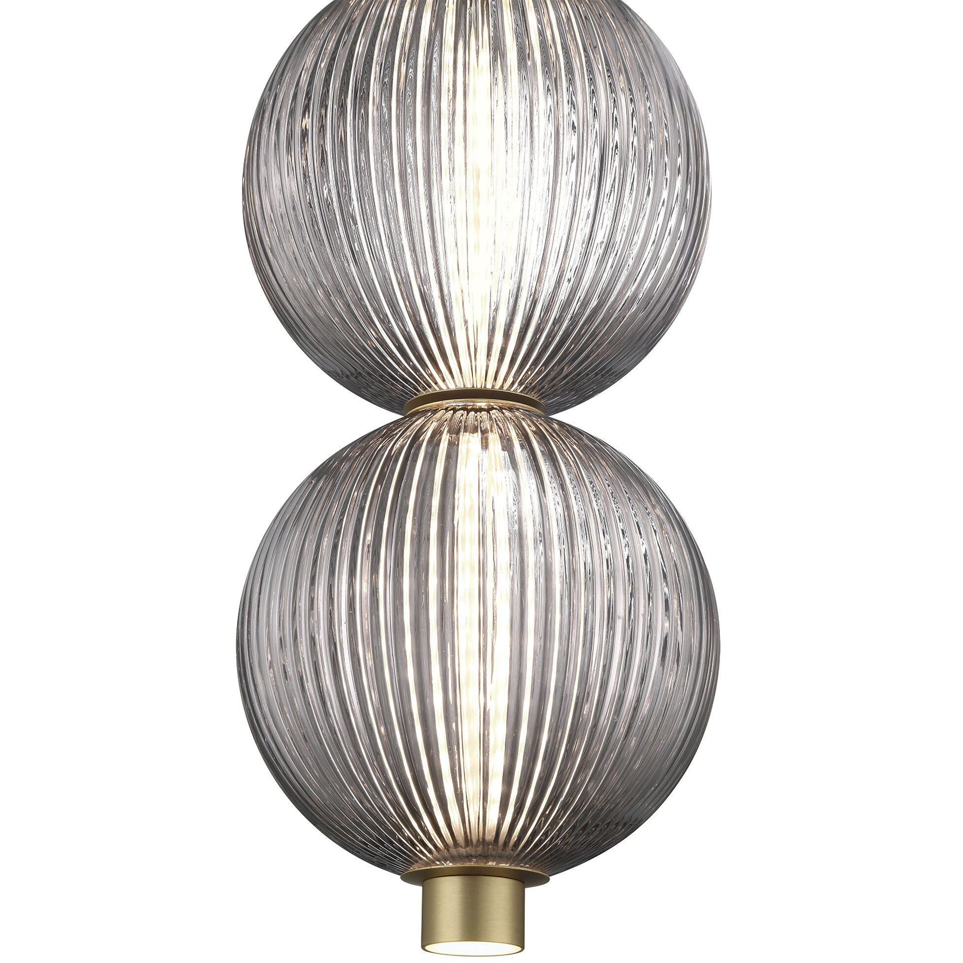 Palmas 2 Light 6 inch Gold Mini Pendant Ceiling Light